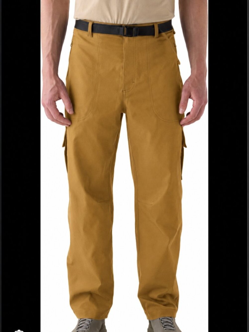 OUTDOOR VOICES Hiking Stretch Cargo Pockets Pants Brown‎ Sz 32